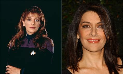 counselor deanna troi star trek|marina sirtis then and now.